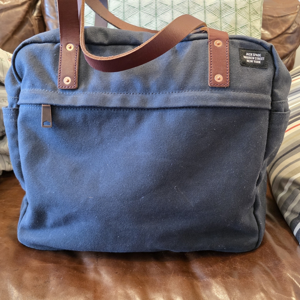 Jack Spade Canvas Tote Bag